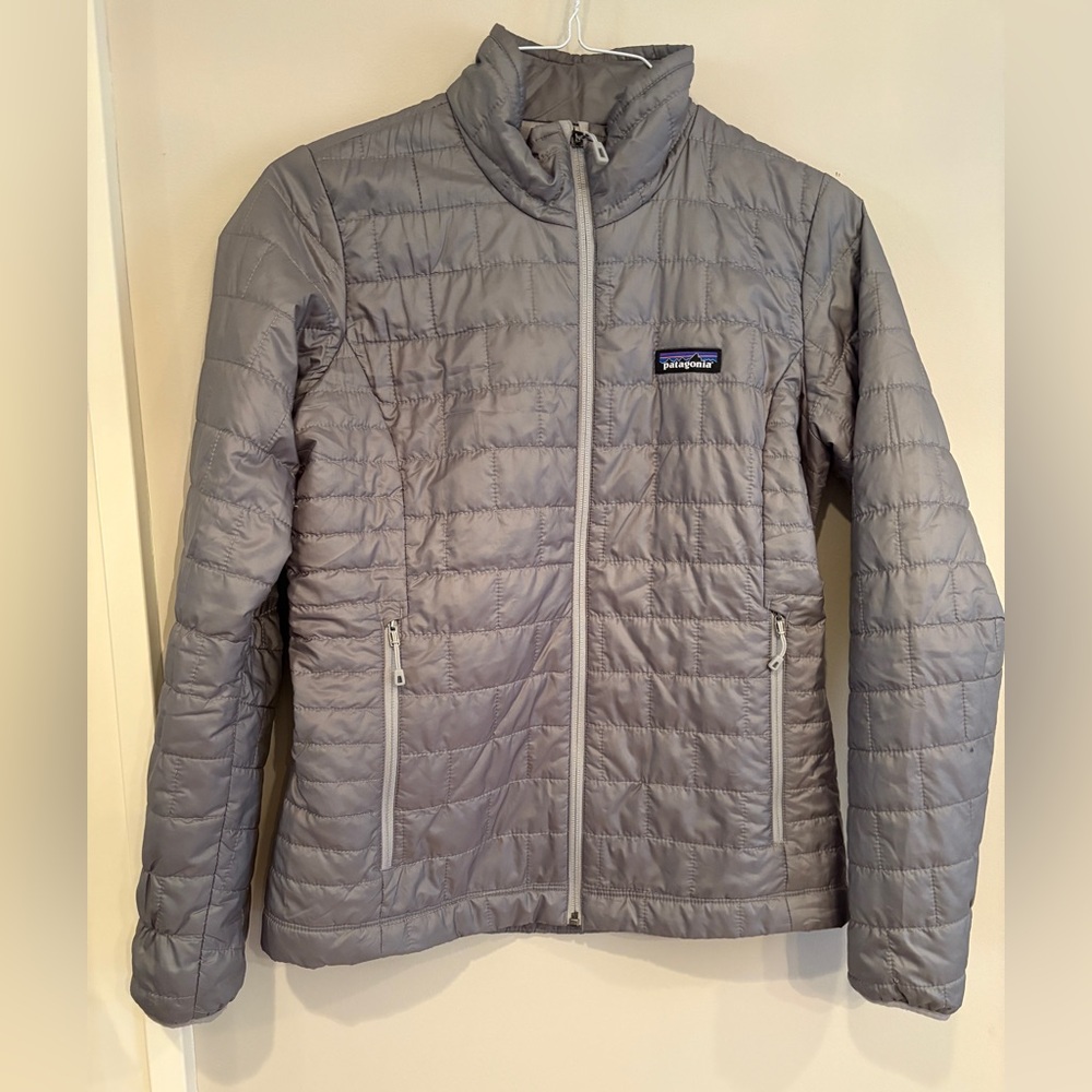 Patagonia Nano Puff Gray Jacket size small